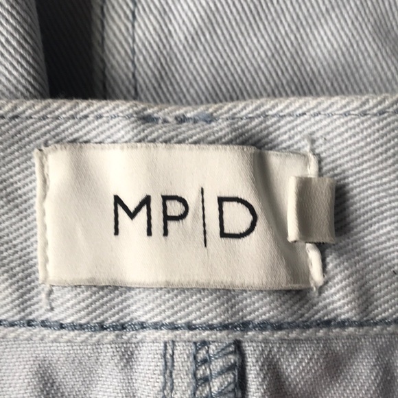 Mink Pink icey blue denim skirt - Picture 4 of 4